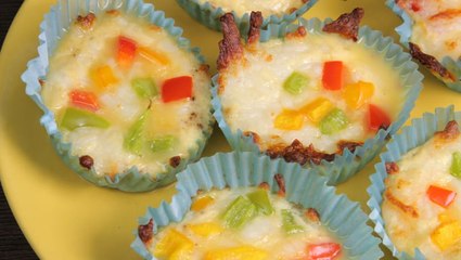 مافن بالبيض والخضار