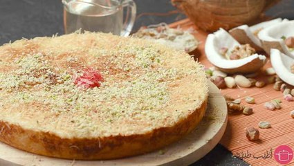 طريقة عمل كنافة بالزبادى