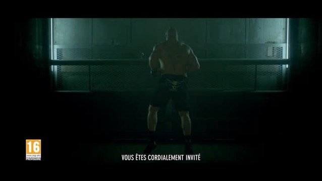 Brcok Lesnar montre les muscles pour WWE 2K17