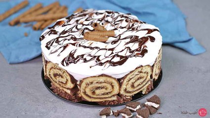 حلى السويسرول البارد