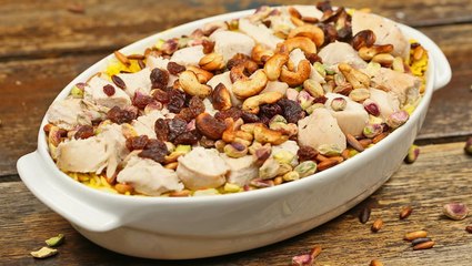 طريقة عمل الرز بالزعفران والدجاج