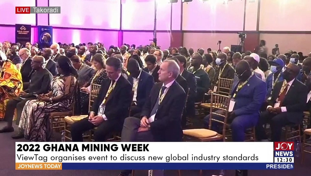 Live: Event by ViewTag Ghana Gold Expo Ltd. Focuses on global industry standards - Joy News (1-4-22)