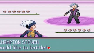Pokemon Ruby - Champion Battle: Steven