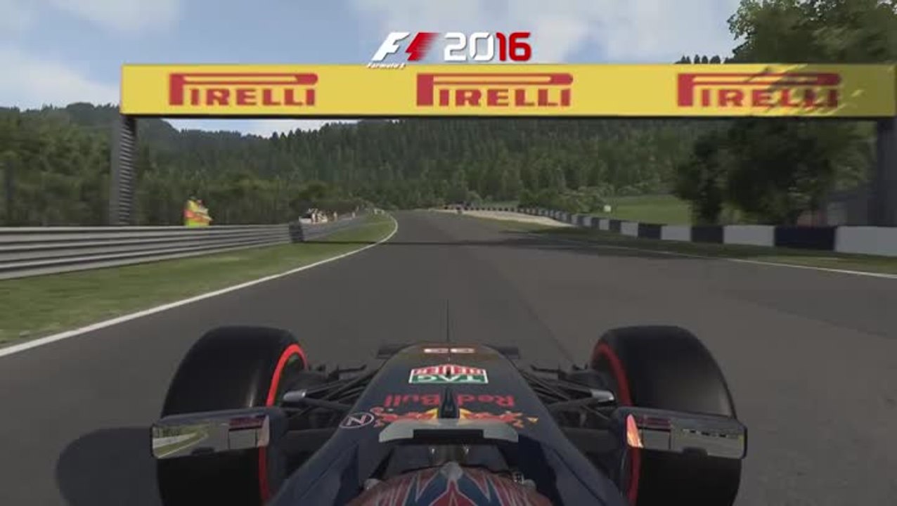 F1 2016 montre un peu de gameplay à Spielberg