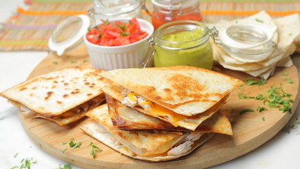 طريقة كاساديا بالدجاج