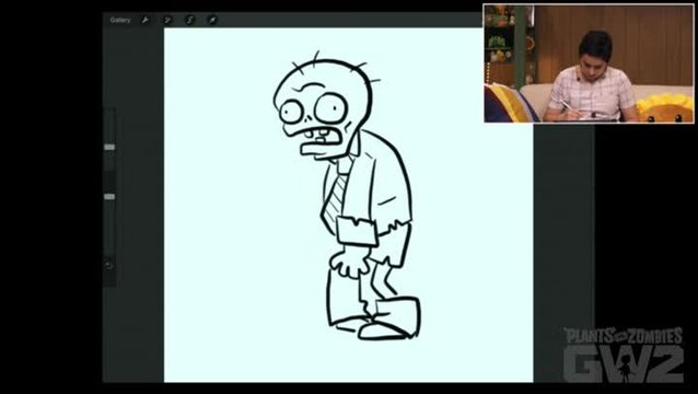 Plants vs Zombies : comment dessiner un zombie
