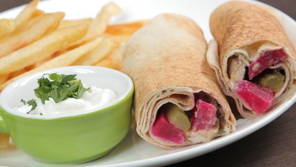 طريقة عمل سندويش شاورما دجاج