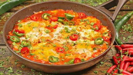 طريقة شكشوكة البيض