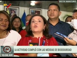 Gobernadora Lizeta Hernández presentó Memoria y Cuenta 2021 a los deltanos