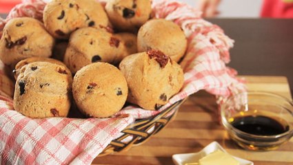 طريقة عمل خبز بالزيتون