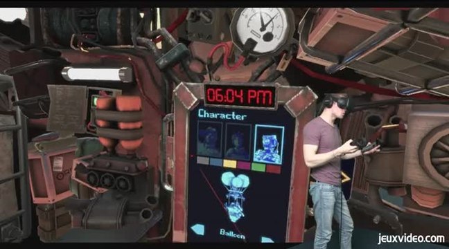 Un étrange shooter en réalité virtuelle