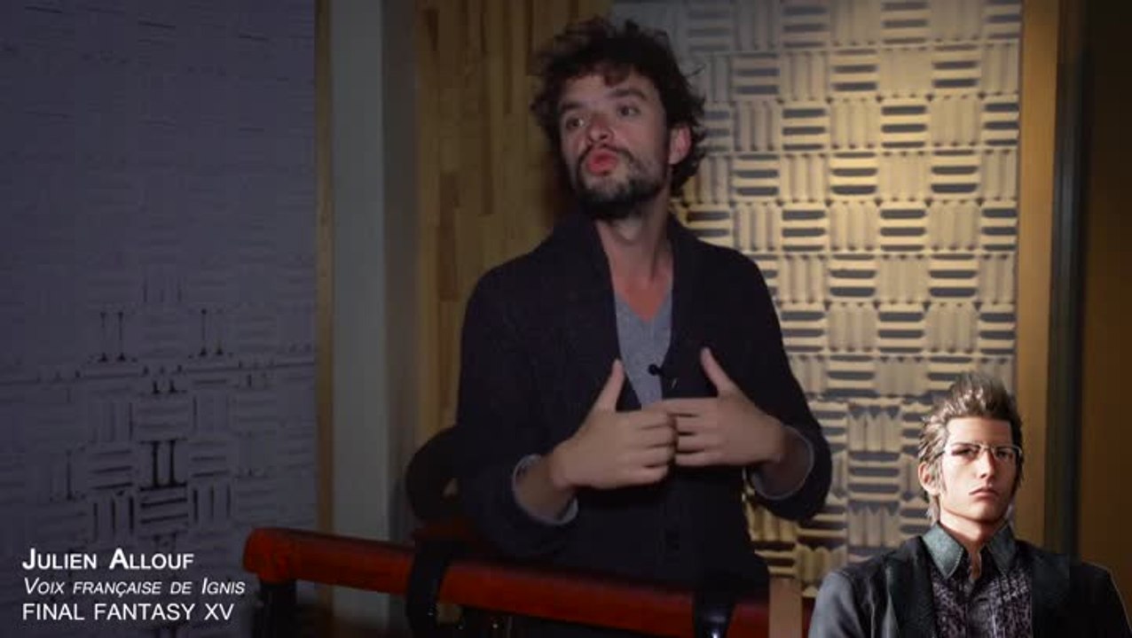 FFXV : La rencontre avec les comédiens français