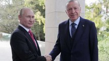 Cumhurbaşkanı Erdoğan, Rus lider Putin ile görüştü