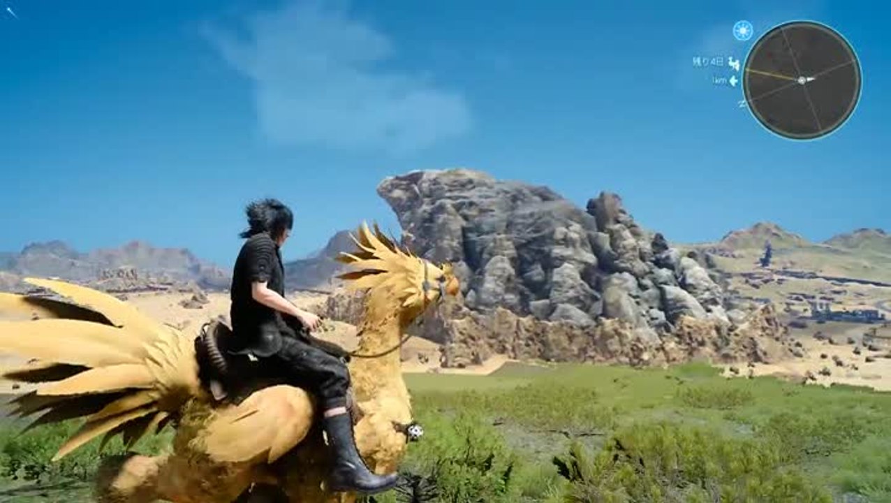 FINAL FANTASY XV : chocobos gameplay