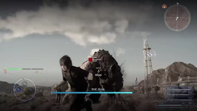 Final Fantasy XV présente le 'wait mode'