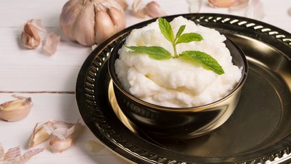 طريقة عمل صلصة الثوم