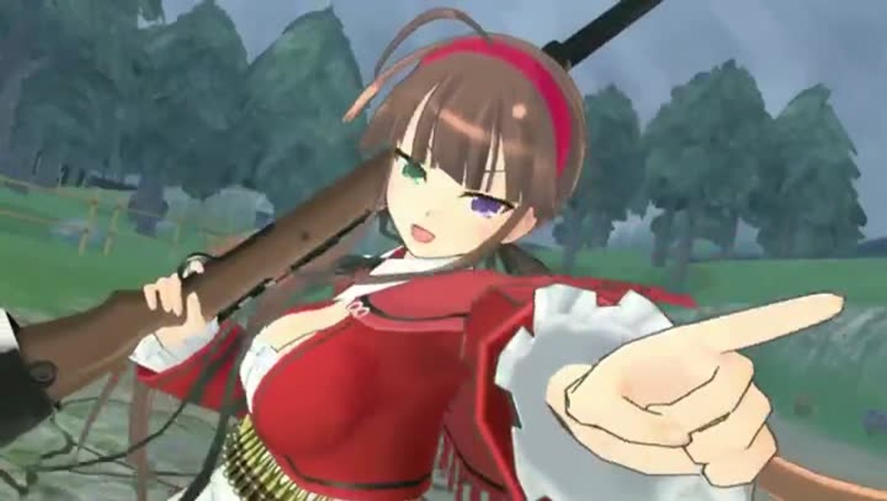 SENRAN KAGURA SHINOVI VERSUS PC Release Date Announcement Trailer