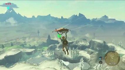 The Legend of Zelda : Breath of the Wild s'essaie au parapente