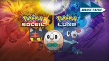 Avance rapide Pokémon Lune Soleil