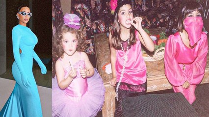 Check Out Kim Kardashian And Her Sisters' Adorable Childhood Snap