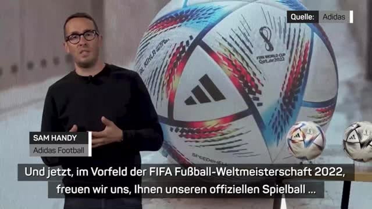 Adidas präsentiert 'den schnellsten WM-Ball'