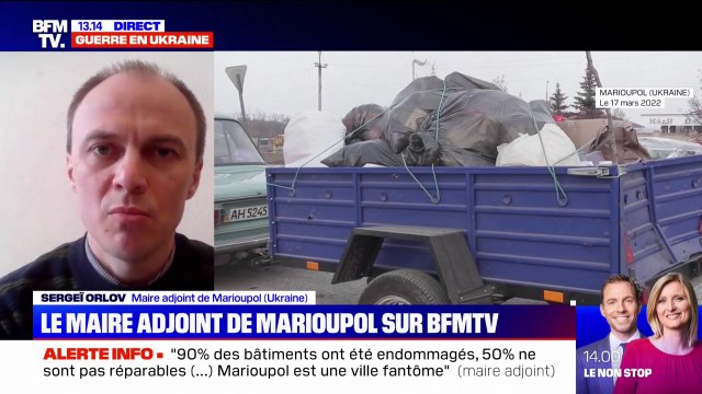 Sergeï Orlov, maire-adjoint de Marioupol: On commence déjà à cuisiner les animaux de compagnie car il n'y a plus rien à manger