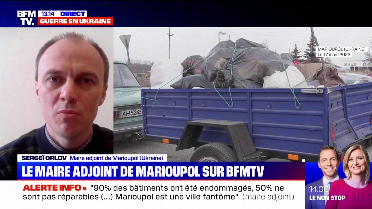 Sergeï Orlov, maire-adjoint de Marioupol: "On commence déjà à cuisiner les animaux de compagnie car il n'y a plus rien à manger"