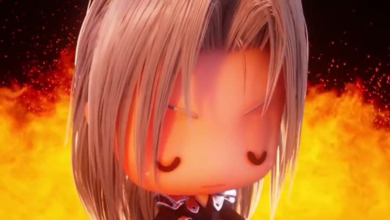 World of Final Fantasy : Sephiroth débarque dans les flammes
