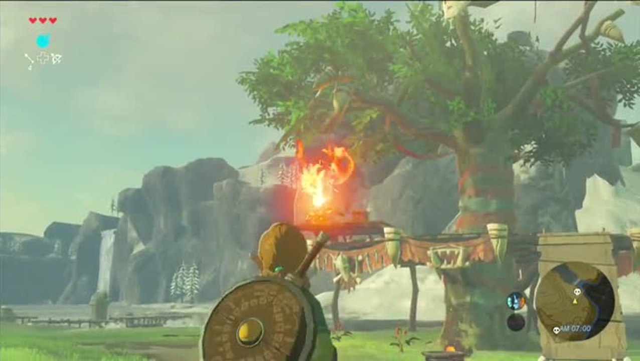 The Legend of Zelda : Breath of the Wild - Link a plusieurs flèches à son arc