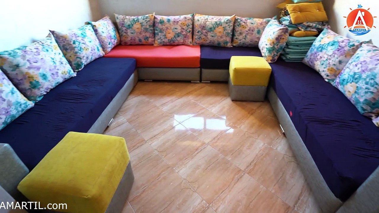 شقة مفروشة للكراء الشهري حي الرمانة تطوان للعائلات 2 غرف Location Appartement Tétouan 2 pièces salon