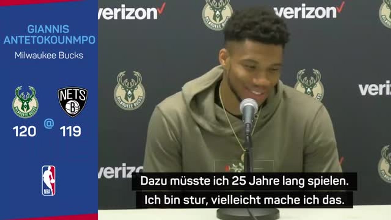 Giannis will nach Rekord 'bescheiden bleiben'