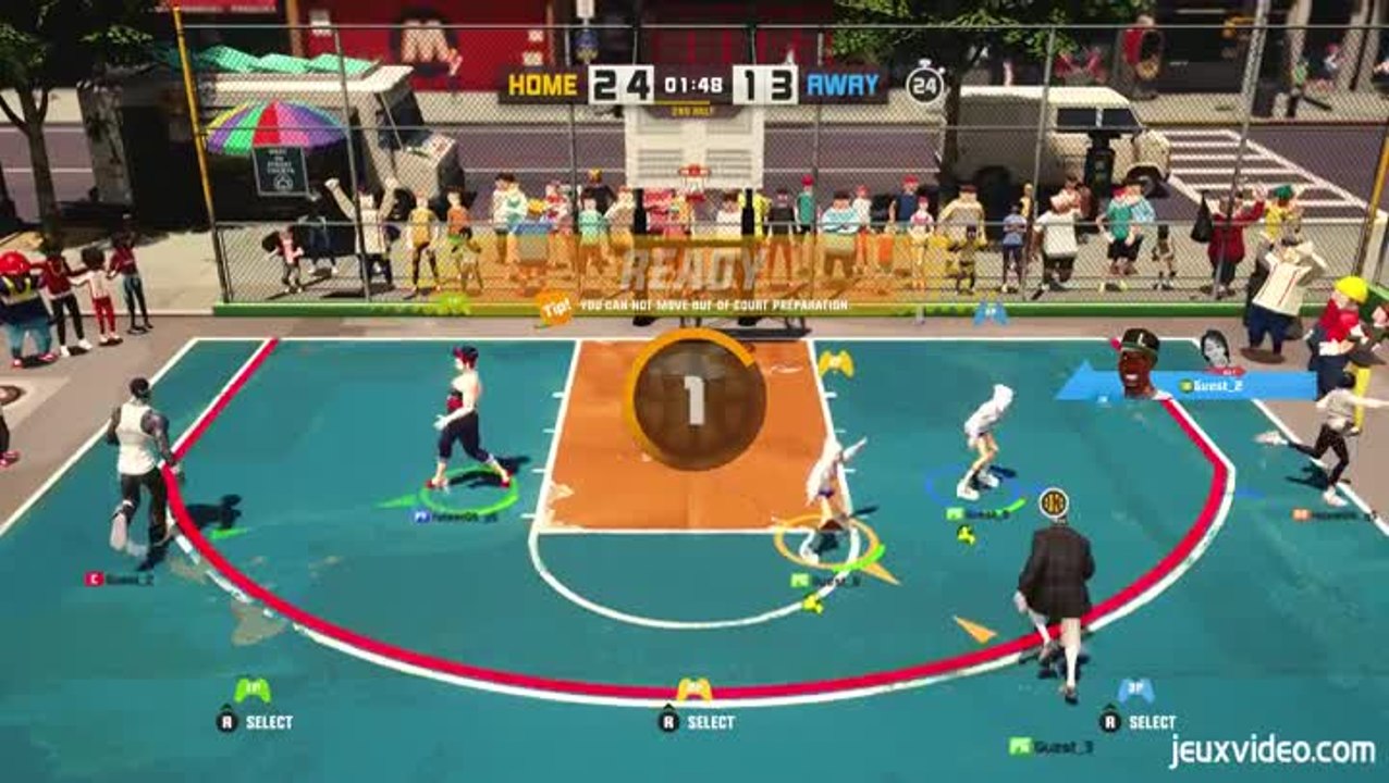Un match serré