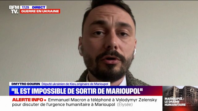 Au moins 400 personnes ont péri dans le bombardement du théâtre de Marioupol, selon le député ukrainien Dmytro Gourin