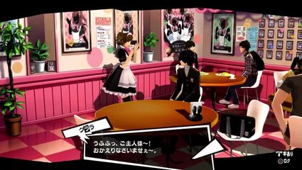 Persona 5 : Une journée au café Maid