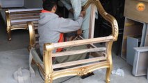 How I Make a Small Couch Chair - How To Make Couch - Building a Sofa