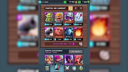 Clash Royale : Deck méta Arène 3