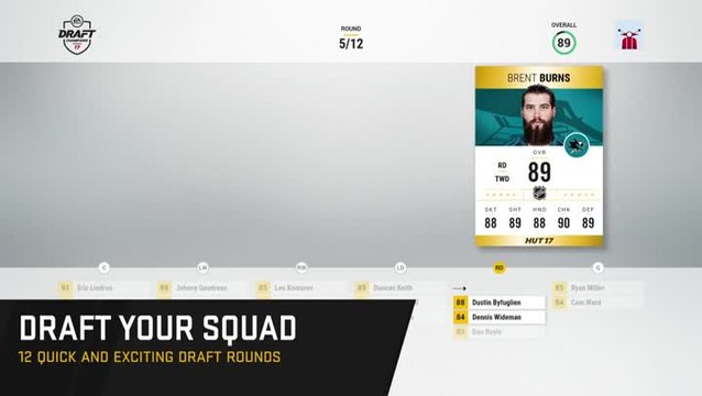 NHL 17 : Mode Draft Champions