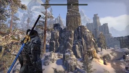 Une première vidéo d'Elder Scrolls Online sur la PS4 Pro