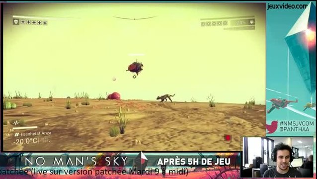 3 heures de gameplay sur No Man's Sky - replay J1