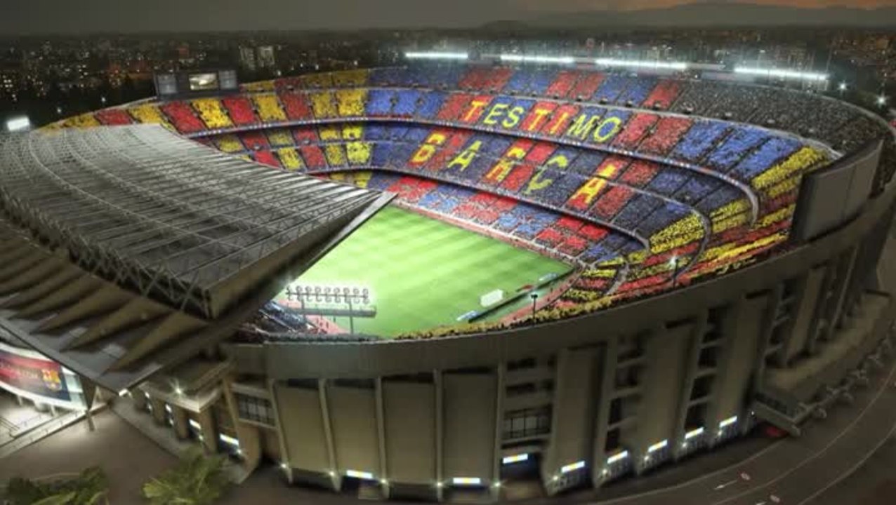 PES 2017 - Introduction FC Barcelone