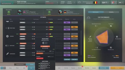 Motorsport Manager : les développeurs nous présente le garage
