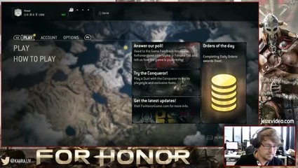 VOD For Honor - Alpha fermée