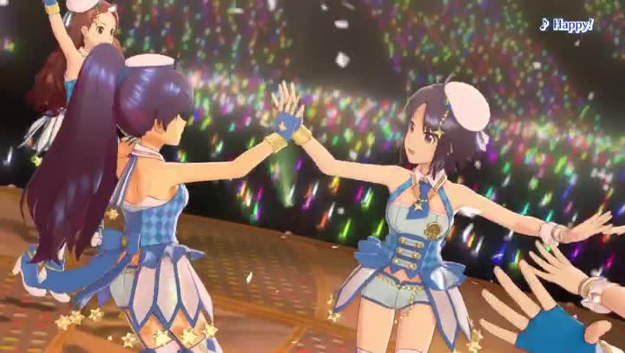 The Idolmaster Platinum Stars : un trailer tout en chanson
