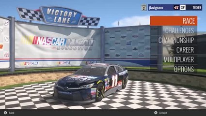 NASCAR Heat Evolution : Les paramètres avancés