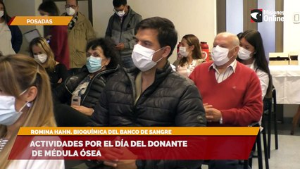 Actividades por el día del donante de médula Ósea