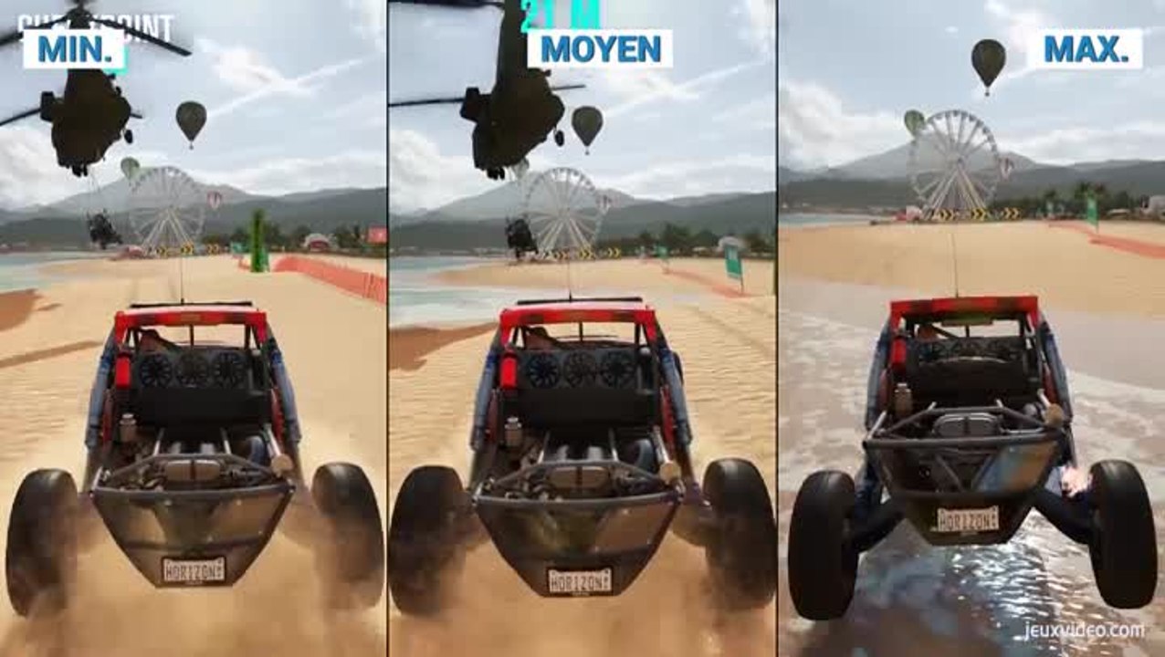 versus forza PC