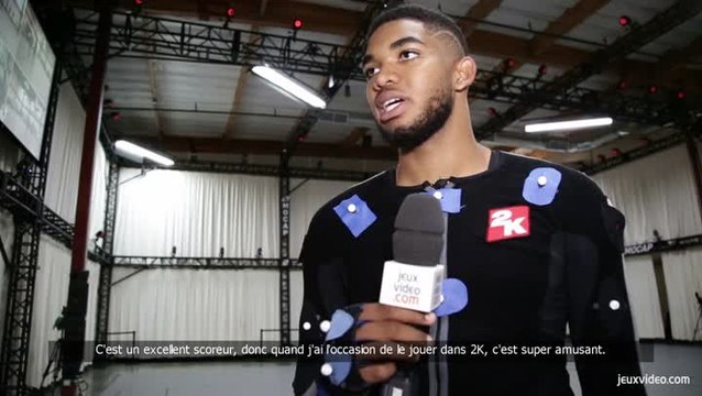 NBA 2K17 : visite du studio de motion-capture avec deux joueurs NBA et Simon Astier