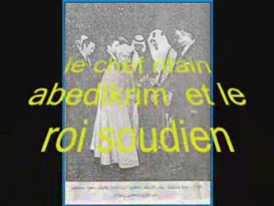 Maroc Abdelkrim El Khattabi fierter du maroc -