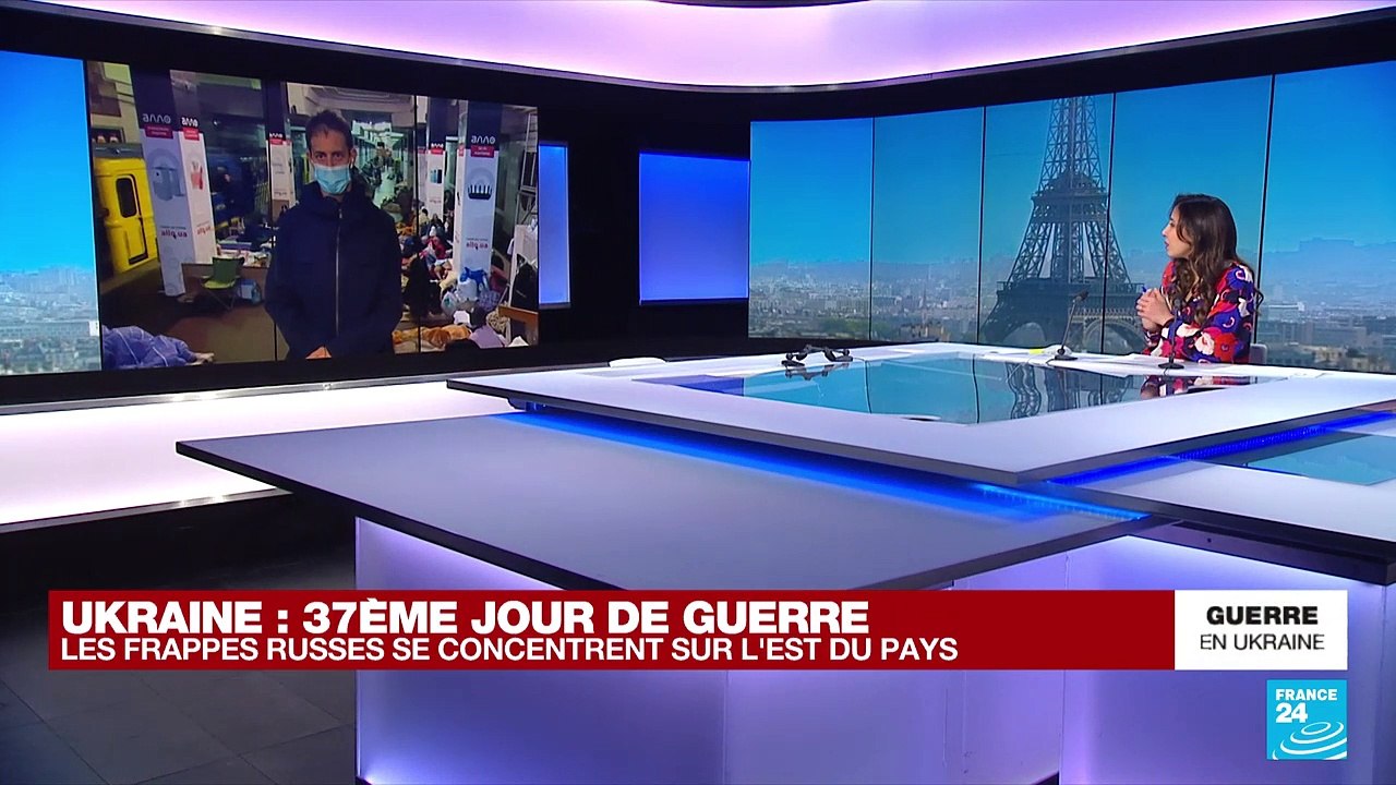 France 24 en Ukraine : avec les civils réfugiés dans le métro de Kharkiv