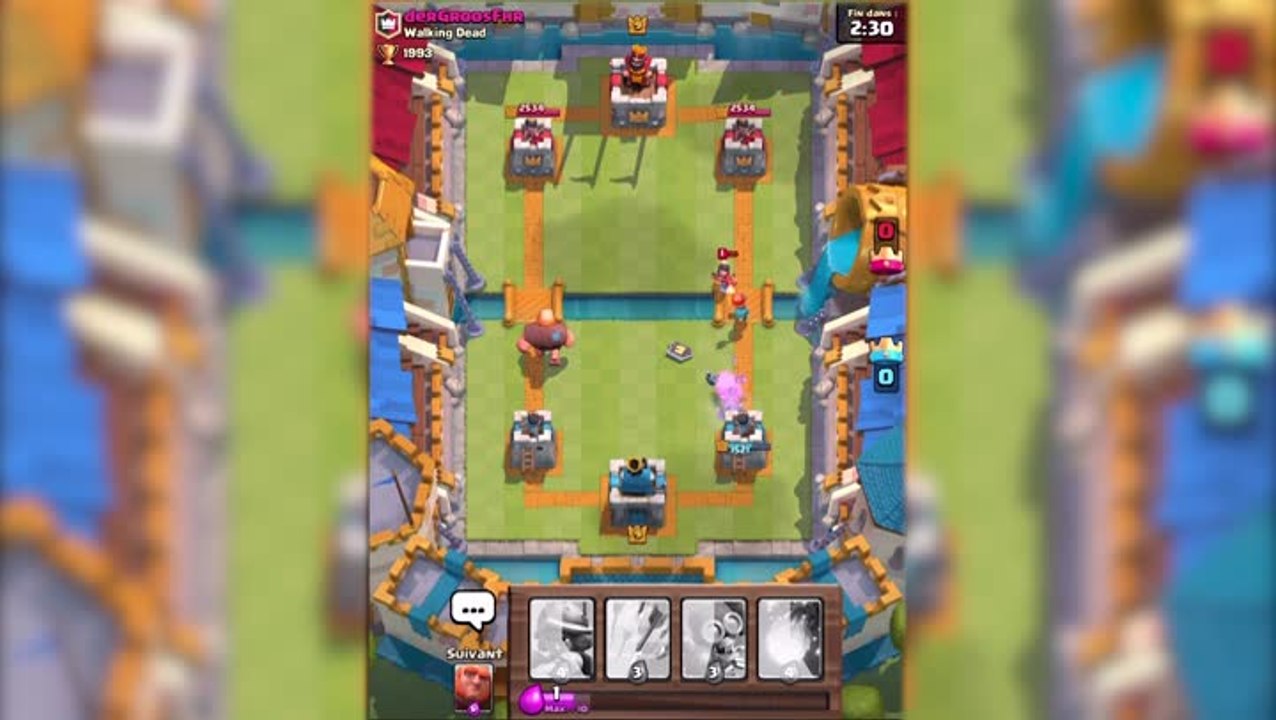 Clash Royale : Deck méta Arène 1 (octobre 2016)